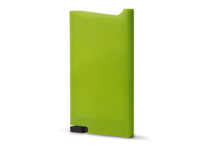 Porte-cartes RFID personnalisable 5 compartiments Vert clair